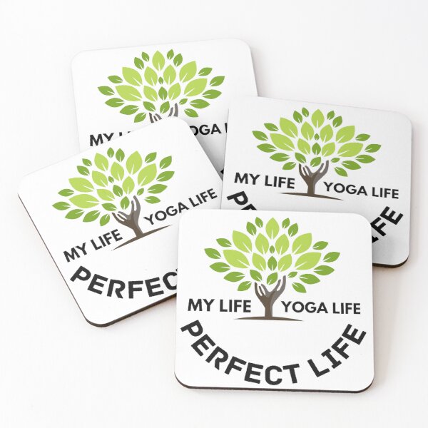 Item preview, My life+yoga life=perfect life designed and sold by Hammy97.