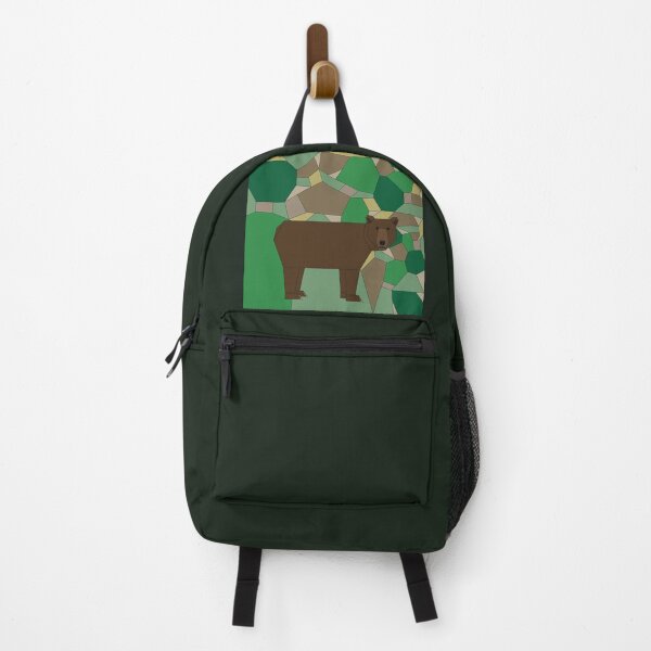 Item preview, Geometric Grizzly Bear designed and sold by Caseymakesart.