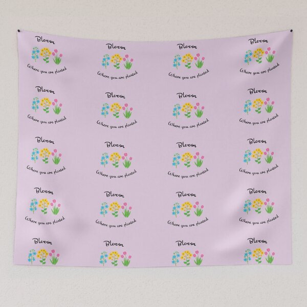 Item preview, Bloom where you are planted designed and sold by Design Dreamer.