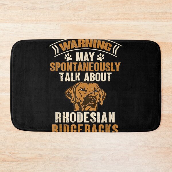 Item preview, Warning May Spontaneously Talk About Rhodesian Ridgebacks designed and sold by Tobiasforslund.