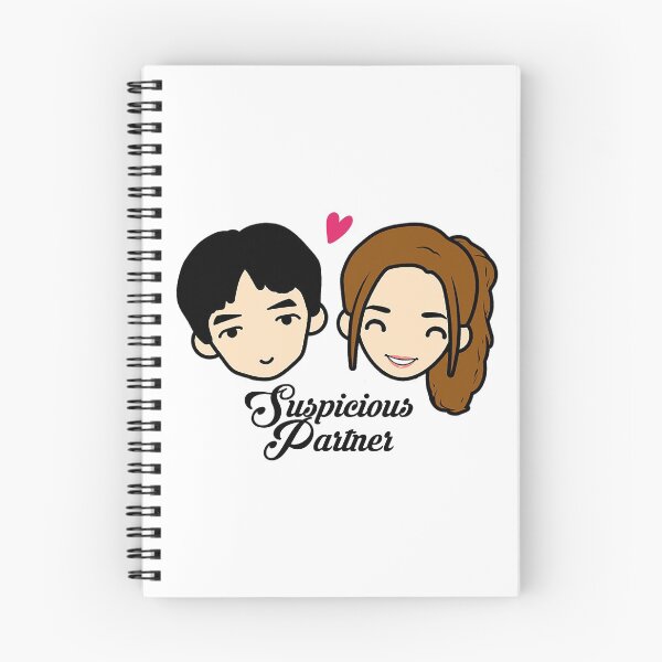 Item preview, Suspicious Partner - Cartoon  designed and sold by ohsoshinee.