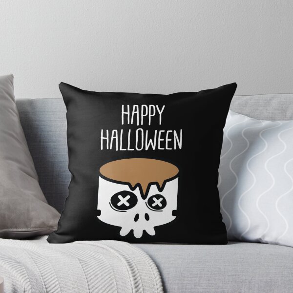 Item preview, Feliz Halloween - Cabeza de malvavisco zombie designed and sold by Craftaholic.