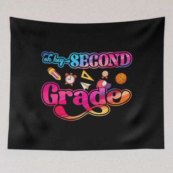 Item preview, Oh Hey Second Grade Teacher Student 2nd Grade Back To School Colorful designed and sold by TrenddyArts.