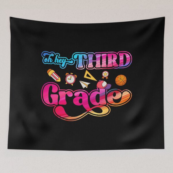 Item preview, Oh Hey Third Grade Teacher Student 3rd Grade Back To School Colorful designed and sold by TrenddyArts.