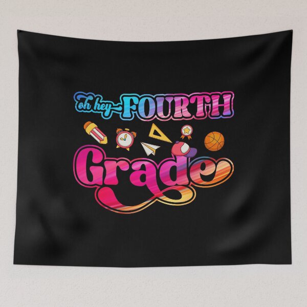 Item preview, Oh Hey Fourth Grade Teacher Student 4th Grade Back To School Colorful designed and sold by TrenddyArts.