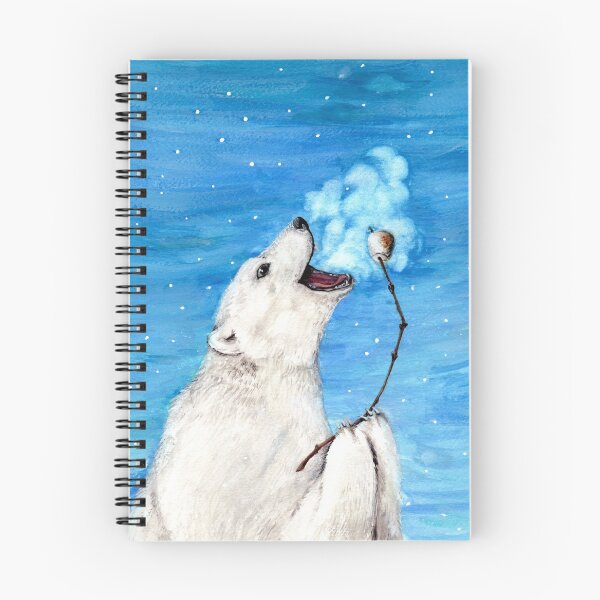 Item preview, Polar Bear With Toasty Marshmallow designed and sold by Goosi Art.