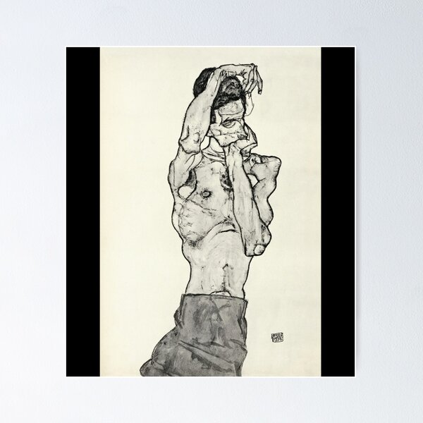 Artikelvorschau, Egon Schiele Zeichnungen Ii 1914 Klassisches T-Shirt entworfen und verkauft von eloiseoselaine.