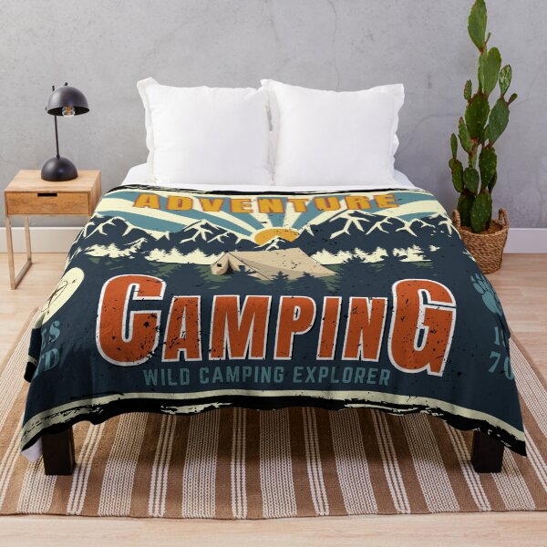 Item preview, Campers Are Awesome - funny design, camping lover, camping, hiking designed and sold by Santanu1990.
