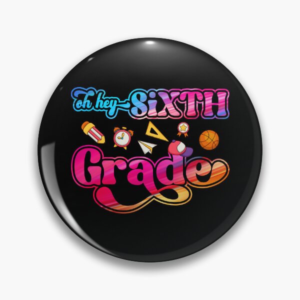 Item preview, Oh Hey Sixth Grade Teacher Student 6th Grade Back To School Colorful designed and sold by TrenddyArts.