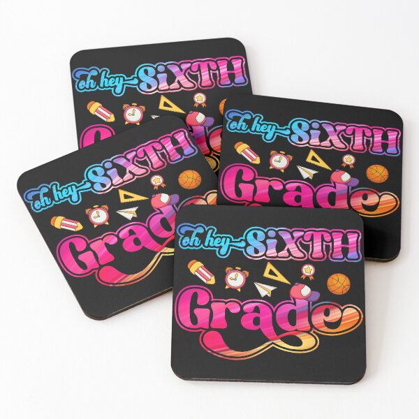 Item preview, Oh Hey Sixth Grade Teacher Student 6th Grade Back To School Colorful designed and sold by TrenddyArts.