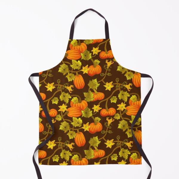 Item preview, Your Fairy Godmother's Pumpkin Patch on brown designed and sold by Suziness Designs.