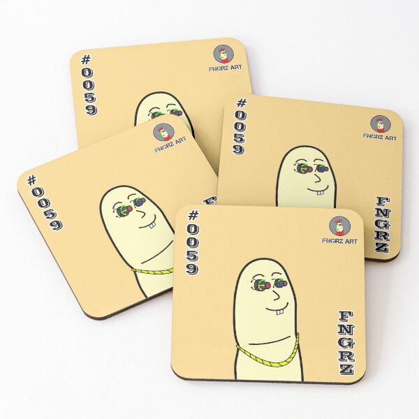 Item preview, FNGRZ - #0059 -  cartoon finger art artwork collection designed and sold by PCMUnlimited.