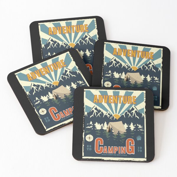 Item preview, Campers Are Awesome - funny design, camping lover, camping, hiking designed and sold by Santanu1990.