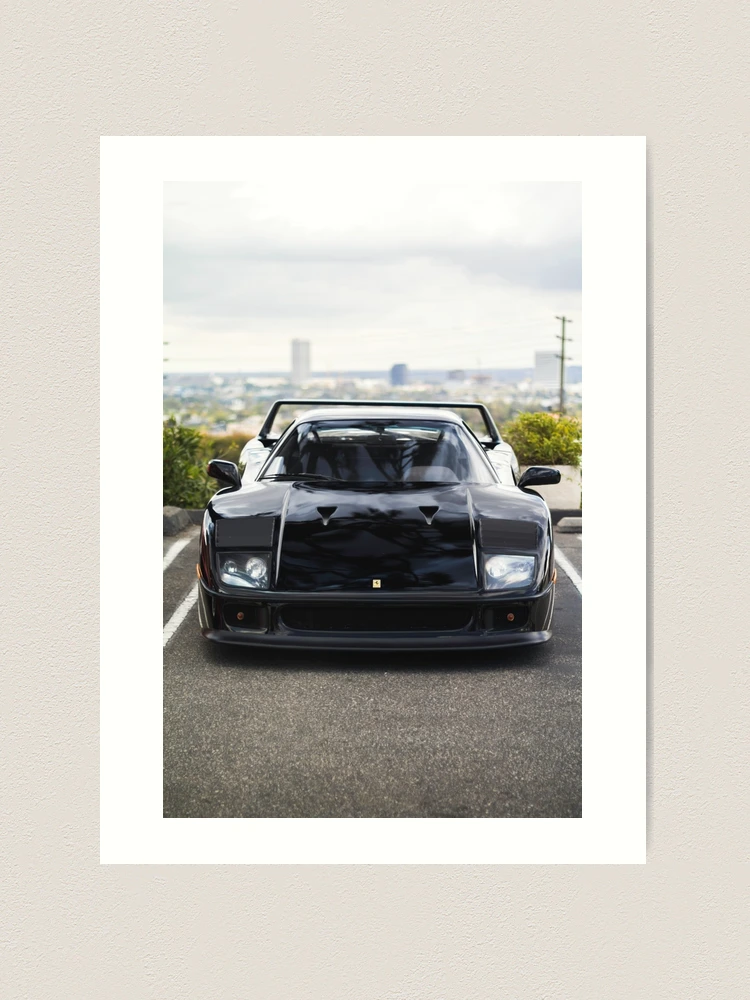 Black Ferrari F40