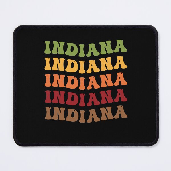 Item preview, Indiana Retro Vintage Groovy Wavy Text Classic designed and sold by CoolCreative.