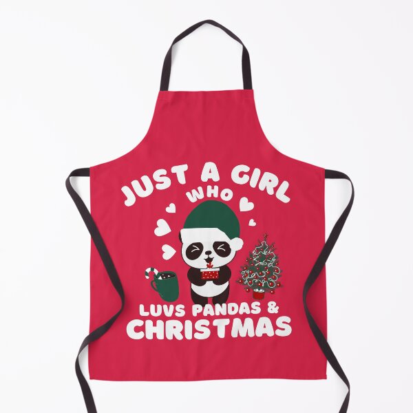 Item preview, Just A Girl Who Luvs Pandas & Christmas designed and sold by ModkMerch.