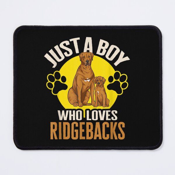 Item preview, Rhodesian Ridgeback Just A Boy Who Loves Ridgebacks Dog designed and sold by Tobiasforslund.