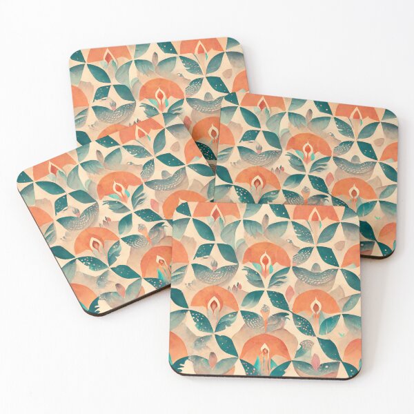Item preview, Summer floral pattern designed and sold by AkiSunshin.