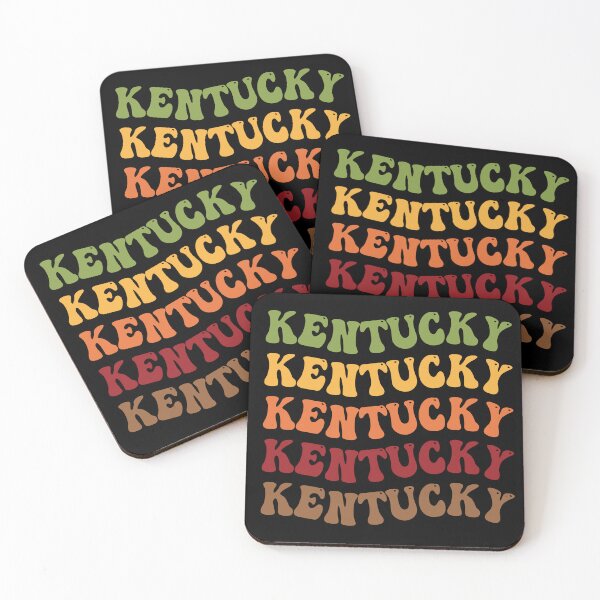 Item preview, Kentucky Retro Vintage Groovy Wavy Text Classic designed and sold by CoolCreative.