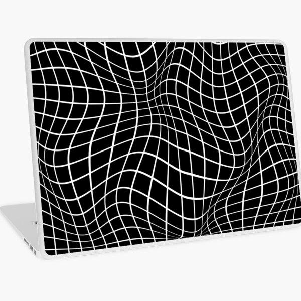 Wavy Grid Laptop Skin
