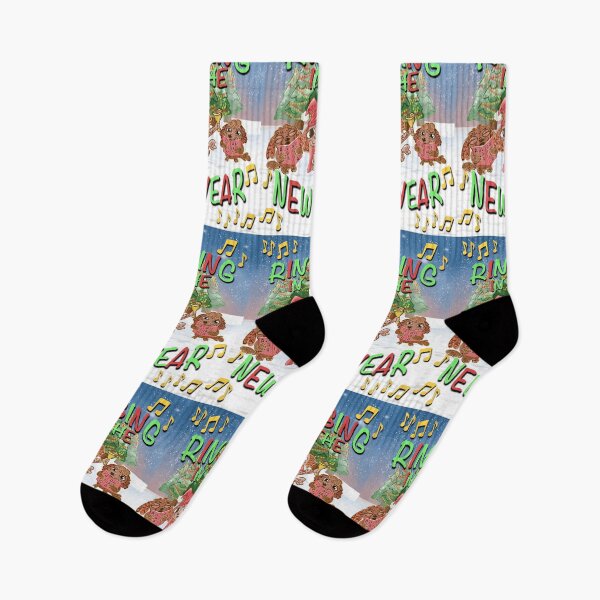 Item preview, Shih Tzu Puppies Ringing In The New Year designed and sold by SubtleSplit.
