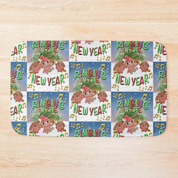 Item preview, Shih Tzu Puppies Ringing In The New Year designed and sold by SubtleSplit.
