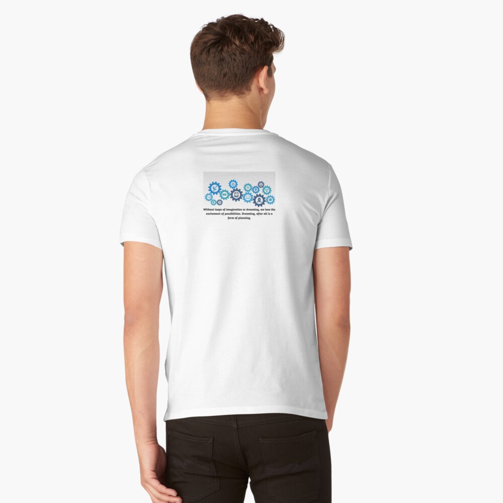 Item preview, V-Neck T-Shirt designed and sold by zubiaqureshi.