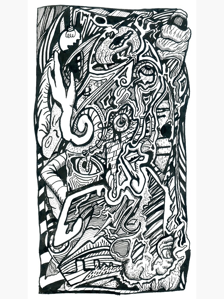 Anxiety Attack by Brian Benson by backbrain
