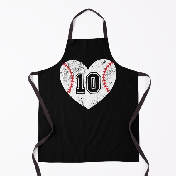 Item preview, Baseball Heart Jersey Number 10 designed and sold by AdventureTee.