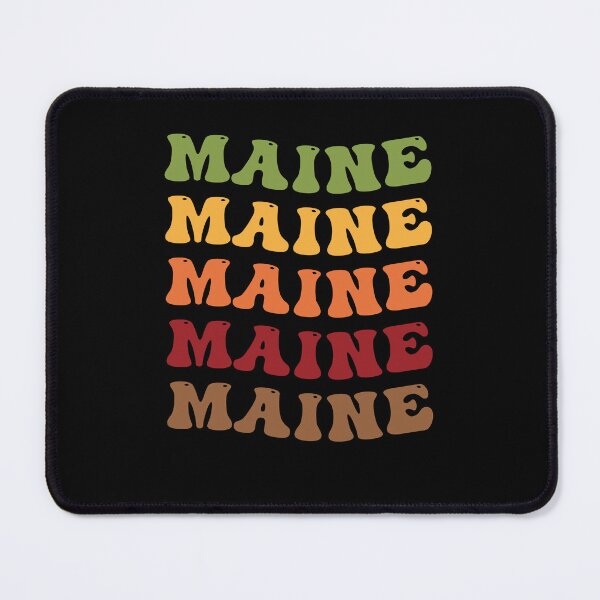 Item preview, Maine Retro Vintage Groovy Wavy Text Classic designed and sold by CoolCreative.
