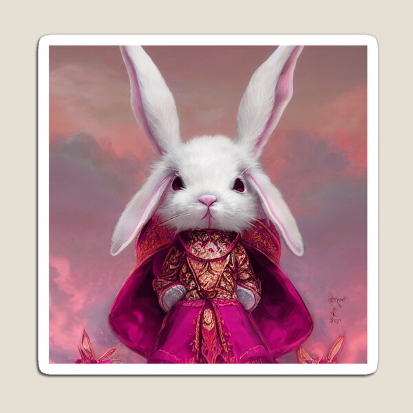 Bunnykins Royale Pink Magnet