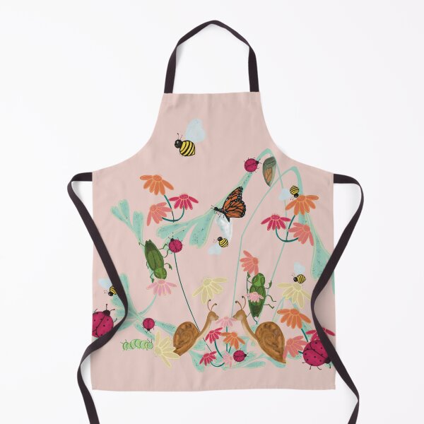 Item preview, Garden Ladybugs & Friends pale pink designed and sold by GalapaTales.