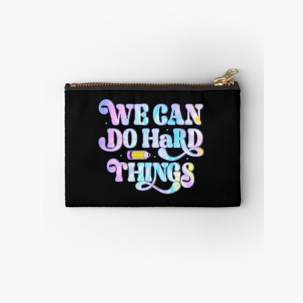 Item preview, We Can Do Hard-Things Back to School Teachers Kids designed and sold by TrenddyArts.