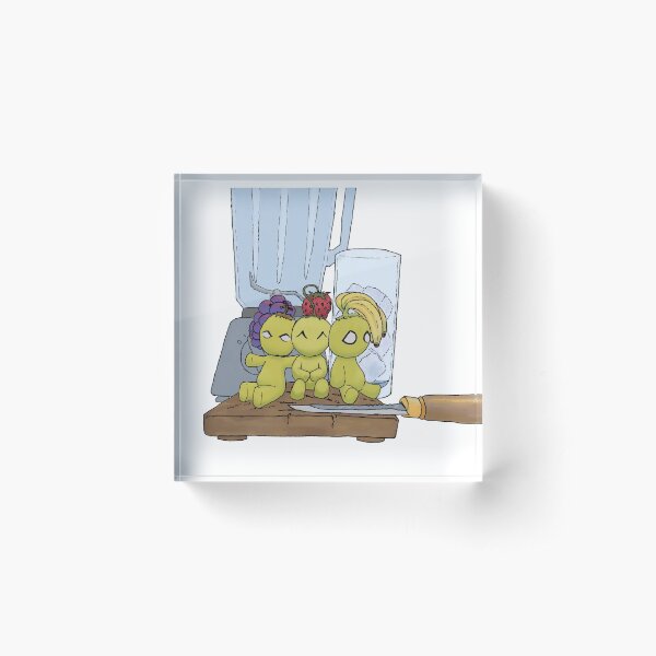 Fruit Bois Acrylic Block