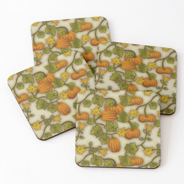 Item preview, Your Fairy Godmother's Pumpkin Patch on off white.  Fall is in the air. designed and sold by Suziness Designs.