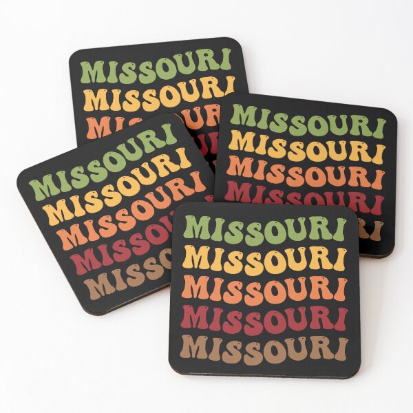 Item preview, Missouri Retro Vintage Groovy Wavy Text Classic designed and sold by CoolCreative.