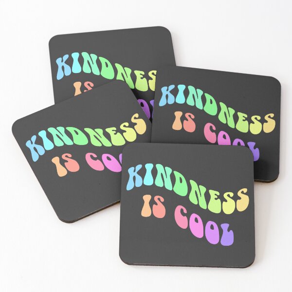 Item preview, KINDNESS IS COOL rainbow designed and sold by everything4eva.