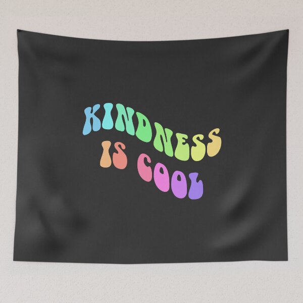Item preview, KINDNESS IS COOL rainbow designed and sold by everything4eva.
