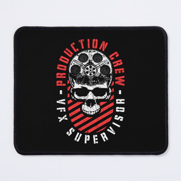Item preview, Production Crew VFX Supervisor Film Movie Halloween Skull designed and sold by GrandeDuc.
