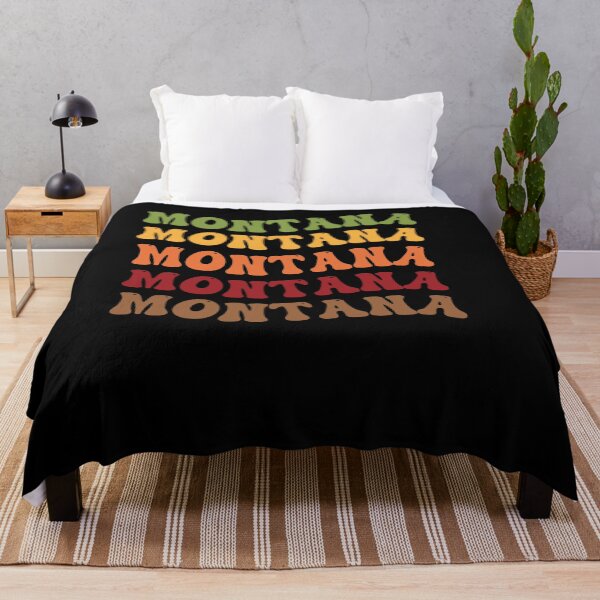 Item preview, Montana Retro Vintage Groovy Wavy Text Classic designed and sold by CoolCreative.