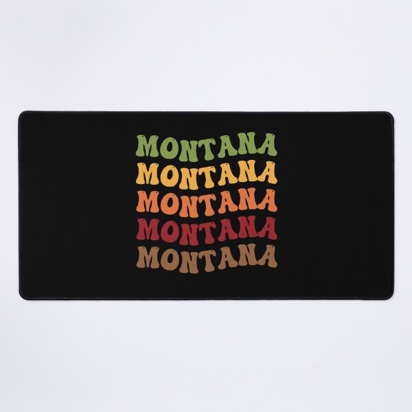 Item preview, Montana Retro Vintage Groovy Wavy Text Classic designed and sold by CoolCreative.