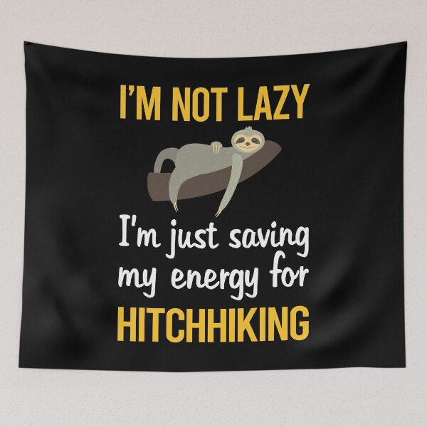 Item preview, Saving Energy Hitchhiking Hitchhiker designed and sold by RogersFried.