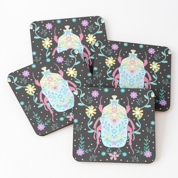 Item preview, Folk Beetle designed and sold by daisyandlime.