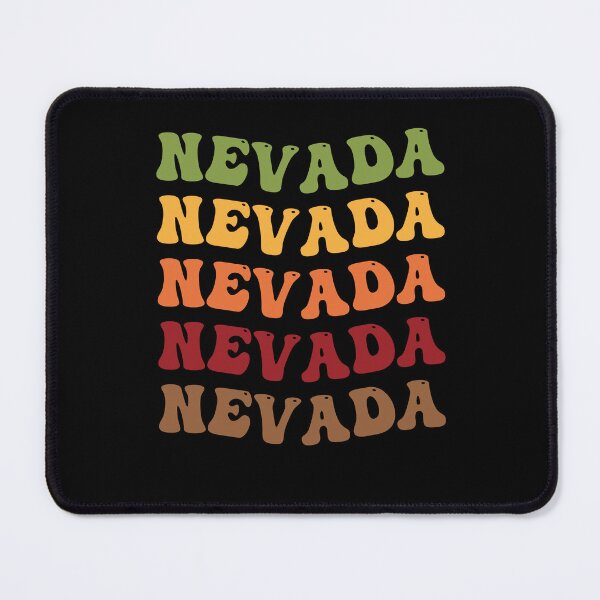 Item preview, Nevada Retro Vintage Groovy Wavy Text Classic designed and sold by CoolCreative.