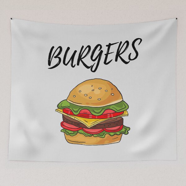 Artikelvorschau, Burger entworfen und verkauft von ChachiArts.