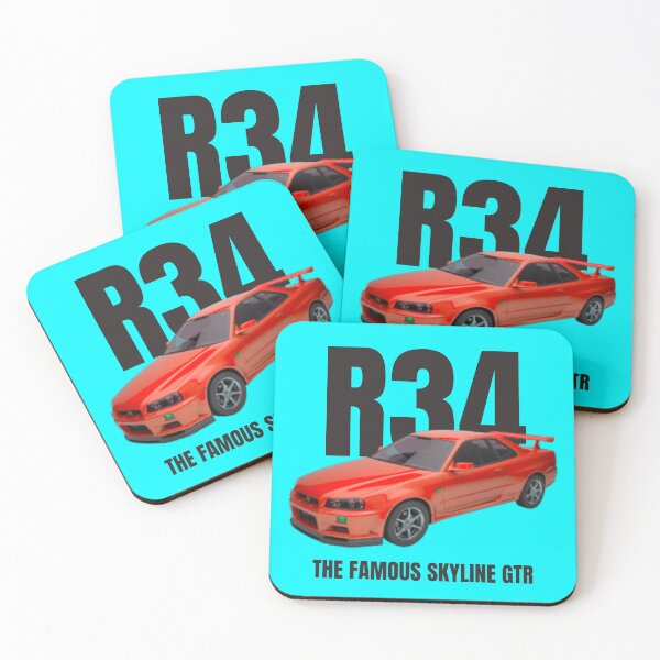 Artikelvorschau, R34 Skyline GTR entworfen und verkauft von MOTOSHIFT.