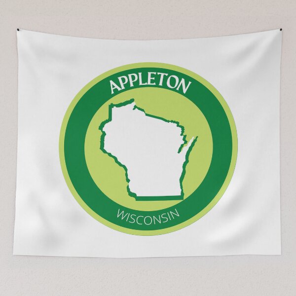 Item preview, APPLETON WISCONSIN - GREEN designed and sold by jrno11.