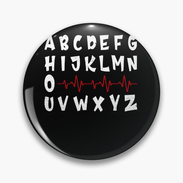 Item preview, Alphabet Nursing Heartbeat designed and sold by NgocCong.