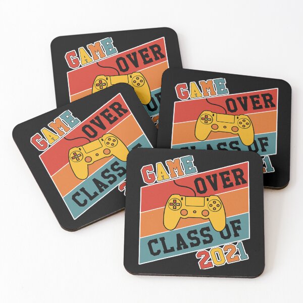 Item preview, Game Over Class Of 2021 Graduate Retro Classic T-Shirt designed and sold by PuffsKashtan.