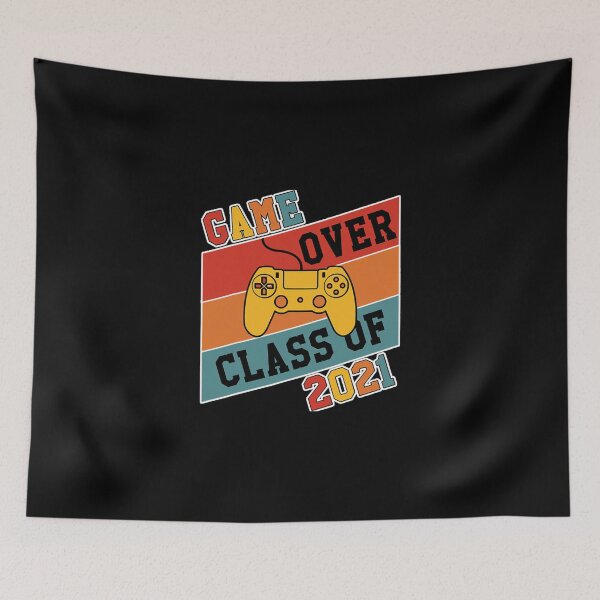 Item preview, Game Over Class Of 2021 Graduate Retro Classic T-Shirt designed and sold by PuffsKashtan.